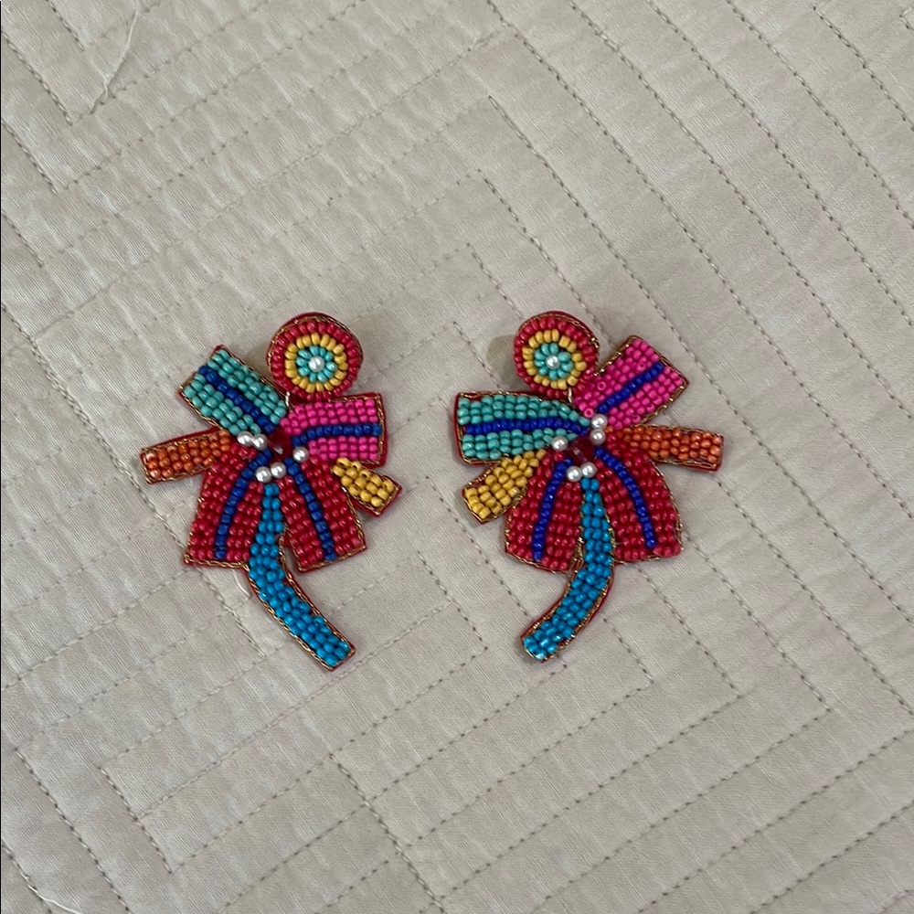 Colorful Beaded Earrings